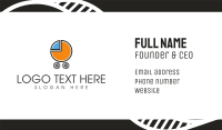 Baby Pram Stroller Business Card Preview