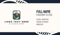 Mountain River Valley  Business Card Preview