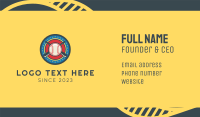 Baseball Team Crest Business Card Image Preview