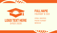 Sunrise School Education Business Card Image Preview