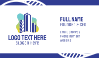 Bright City Building Business Card Design