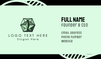 Green Gem Business Card Design