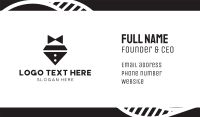 Diamond Bow Tie Business Card Preview