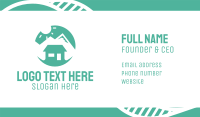 Peak Cabin Business Card Image Preview