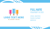 Popsicle Reel Business Card Preview
