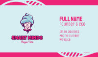 Sweet Old Lady Cupcake Business Card Image Preview