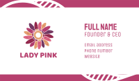 Pink Flower Potpourri Business Card Image Preview