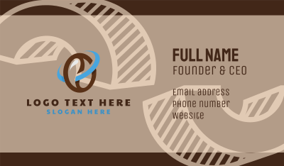 Coffee Bean Galaxy Business Card Image Preview