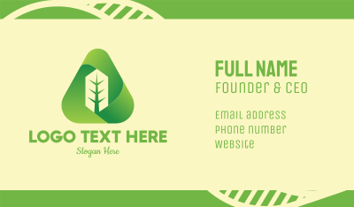 Green Tree Care Business Card Image Preview