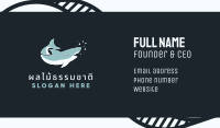 Great White Shark Business Card Image Preview