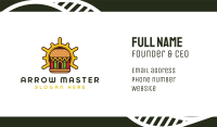 Hamburger Burger Shop Business Card Image Preview