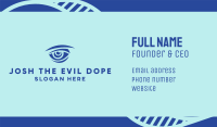 Blue Hunter Vision Eye Business Card Image Preview