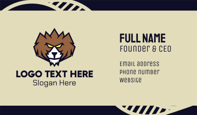 Grizzly Bear Business Card