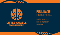 Dead Basketball Ball Business Card Image Preview