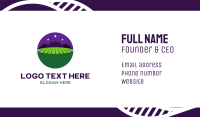Night Field Business Card Preview