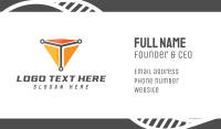 Triangle Cyber T Business Card Preview