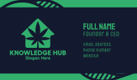 Weed House Business Card Image Preview