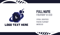 Modern Purple Gem Business Card Image Preview