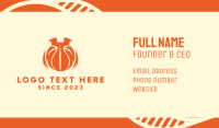 Basketball Eagle Mascot Business Card Image Preview