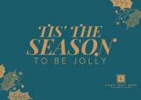 Tis' The Season Postcard Design