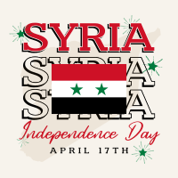 Syria Independence Day Instagram Post Image Preview