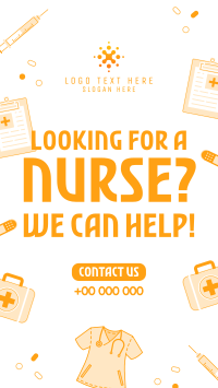 Nurse Job Vacancy TikTok video Image Preview