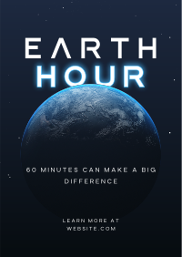 60 Minutes Earth Poster Image Preview