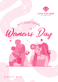 Women's Day Blossoms Flyer Design