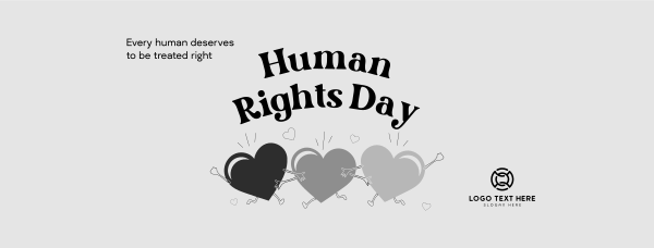 Human Rights Day Facebook Cover Design Image Preview