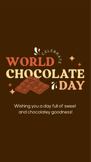 Today Is Chocolate Day Facebook story Image Preview