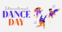 Groovy Dance Day Facebook ad Image Preview