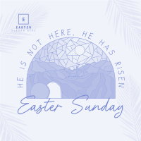 Modern Easter Sunday Instagram Post Image Preview