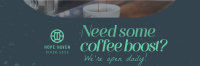 Coffee Customer Engagement Twitter header (cover) Image Preview