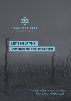 Help Disaster Victims Flyer Image Preview