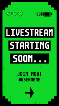 Livestream Start Gaming Instagram reel Image Preview