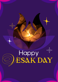 Lotus Vesak Day Flyer Image Preview