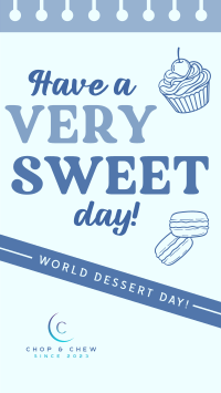 Sweet Dessert Day Instagram Story Design