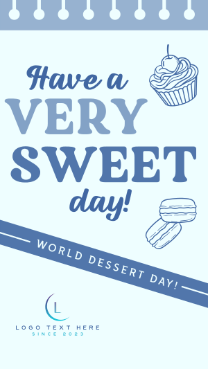 Sweet Dessert Day Instagram story Image Preview