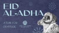 Eid al-Adha Facebook event cover Image Preview