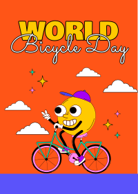 Celebrate Bicycle Day Flyer Image Preview