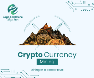 Crypto Mining Facebook post