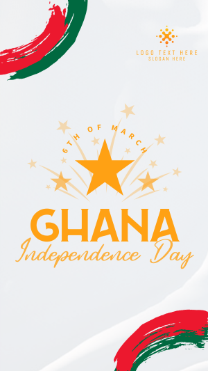 Ghana Independence Celebration Instagram story Image Preview