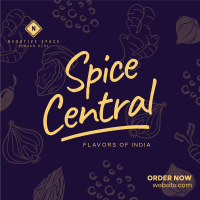 Indian Spice Instagram post Image Preview