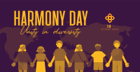 World Harmony Week Facebook Ad Design
