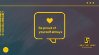 Be Proud Of Yourself Facebook Event Cover Image Preview