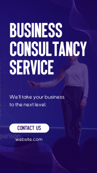 Business Consulting Service Facebook Story Design