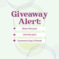 Giveaway Alert Instructions Instagram post Image Preview