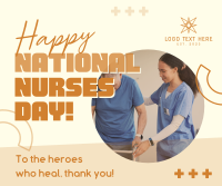 Healthcare Nurses Day Facebook Post Design