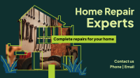 Home Repair experts Facebook Event Cover Design