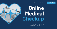 Online Medical Checkup Facebook ad Image Preview
